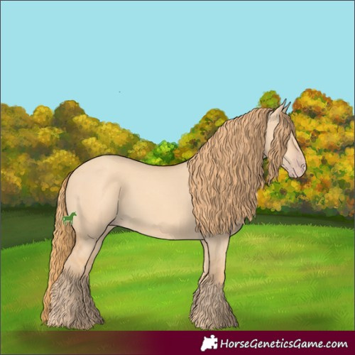 Horse Color:Gold Champagne Dun 