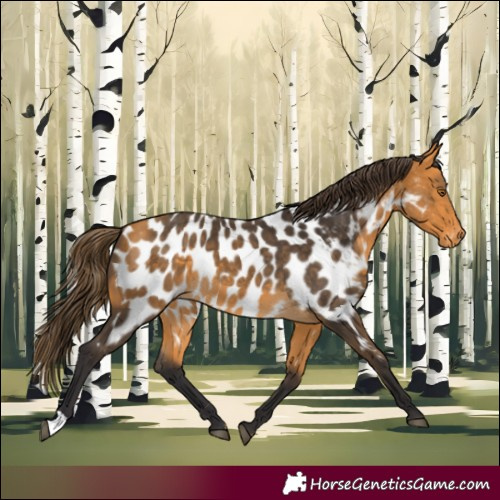 Horse Color:Buckskin Appaloosa
