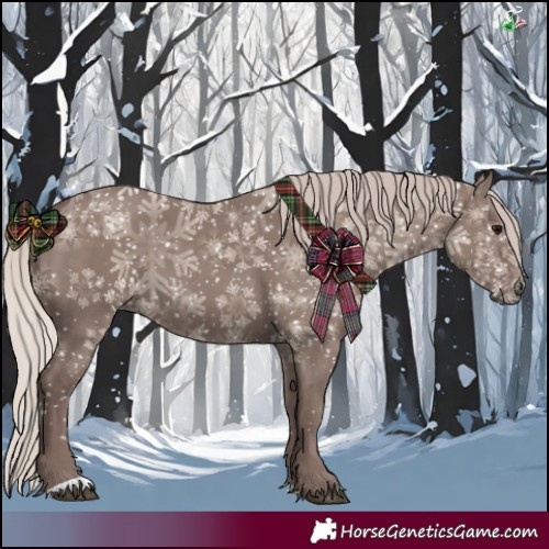 Horse Color:Chocolate Silver Grullo