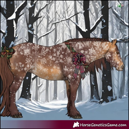 Horse Color:Chocolate Buckskin 