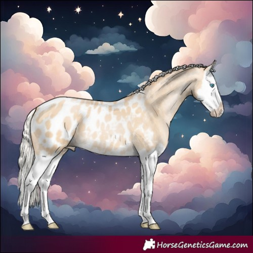 Horse Color:Silver Smoky Black Pearl Splash Blanket 