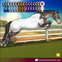 Horse Color:Brown Mushroom Tobiano Near Fewspot Rabicano 