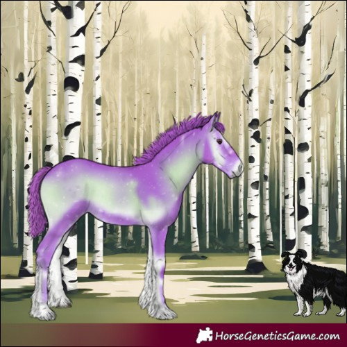 Horse Color:Watercolor Red Onyx 