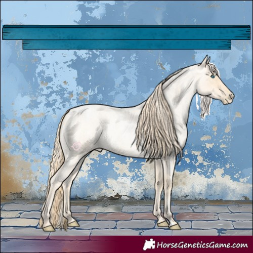Horse Color:Palomino Roan Pearl and Buckskin Roan Pearl