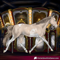 Horse Color:Smoky Creme Tobiano 