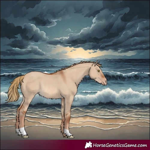 Horse Color:Red Dun Appaloosa Rabicano 