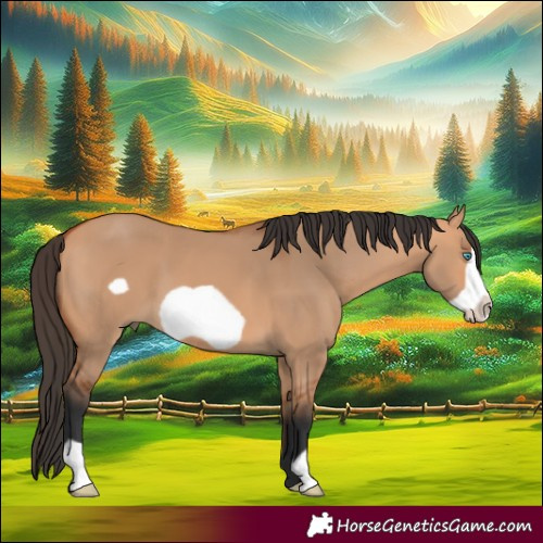 Horse Color:Bay Dun Frame 