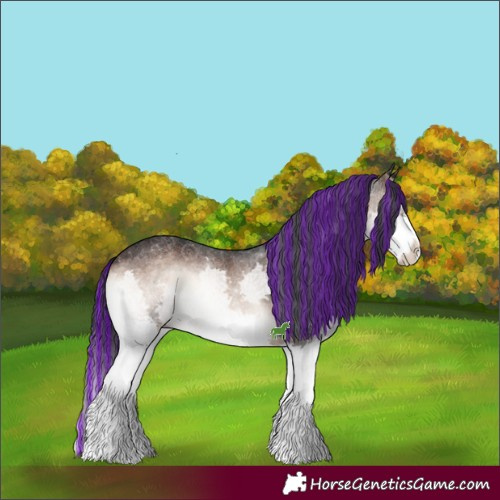 Horse Color:Painted Brown Onyx Mushroom Sabino Splash 