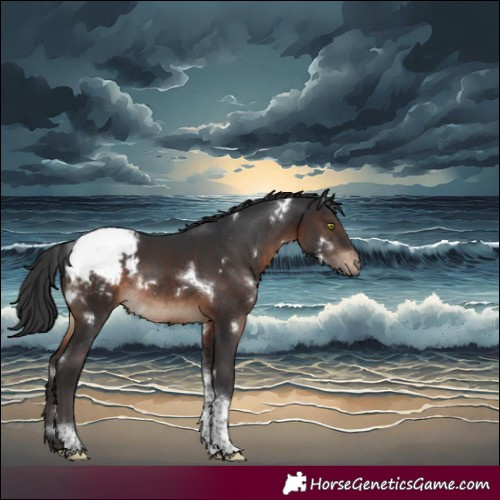 Horse Color:White Spotted Brown Tobiano Appaloosa Rabicano 