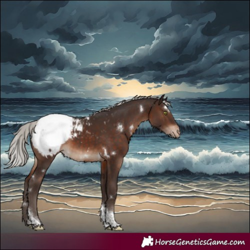 Horse Color:White Spotted Silver Brown Tobiano Appaloosa Rabicano 