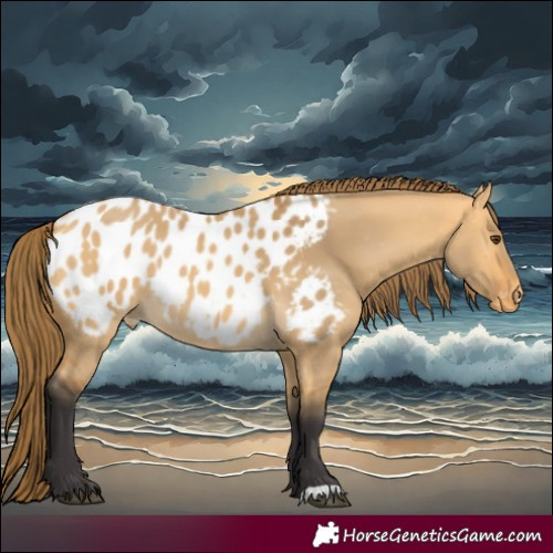 Horse Color:Buckskin Dun Appaloosa 