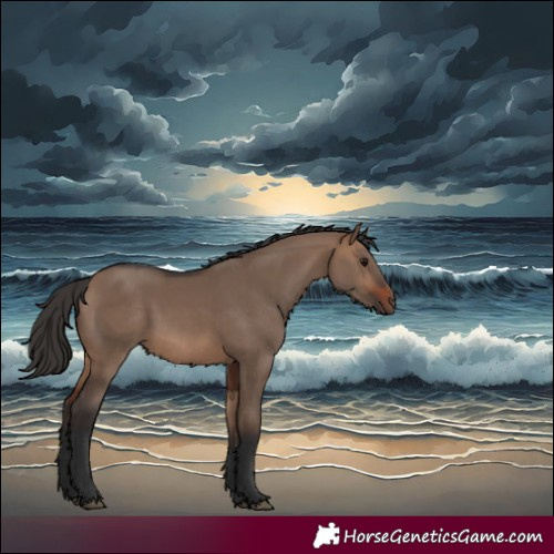 Horse Color:Brown Dun 