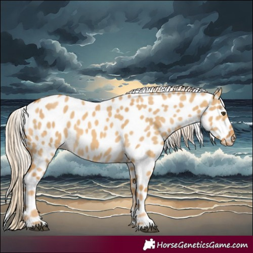 Horse Color:Palomino Dun Appaloosa