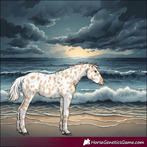Horse Color:Palomino Dun Appaloosa 