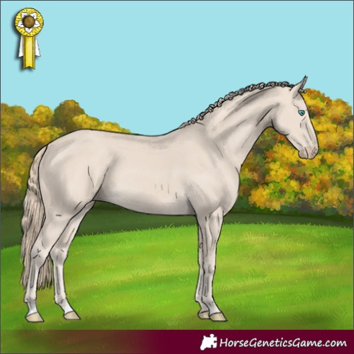 Horse Color:Smoky Creme 
