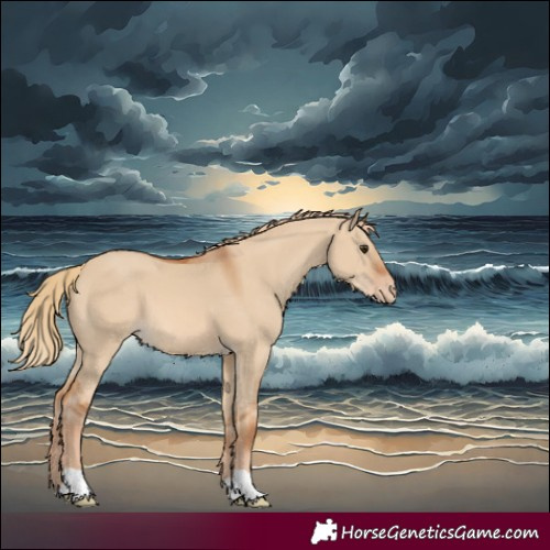 Horse Color:Red Dun Appaloosa 