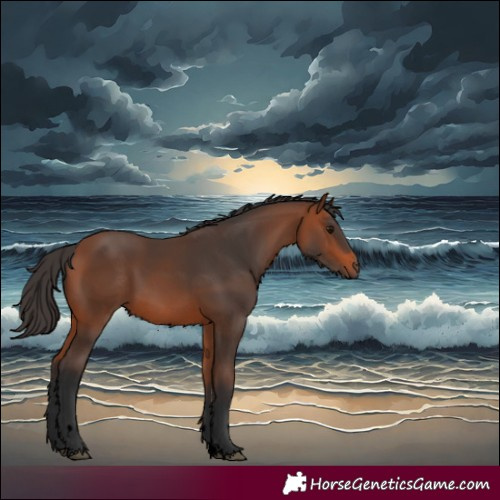 Horse Color:Void Bay 