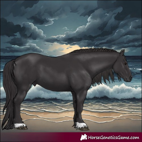 Horse Color:Smoky Black