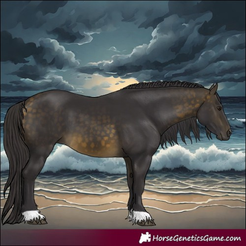 Horse Color:Buckskin 