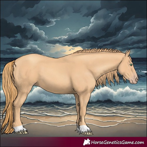 Horse Color:Gold Champagne 