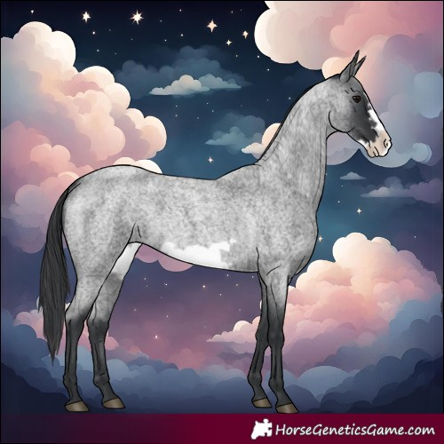 Horse Color:Blue Roan Frame 