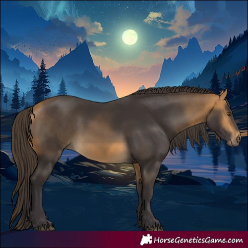 Horse Color:Brown 