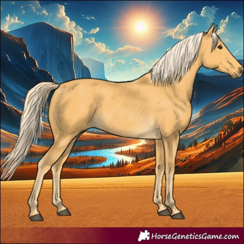 Horse Color:Palomino 