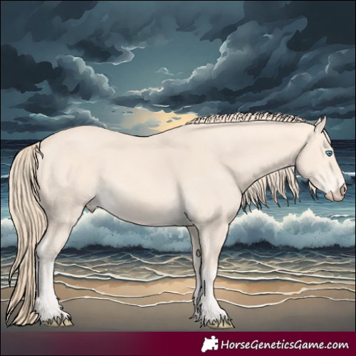 Horse Color:Perlino