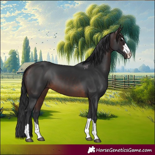 Horse Color:Brown 
