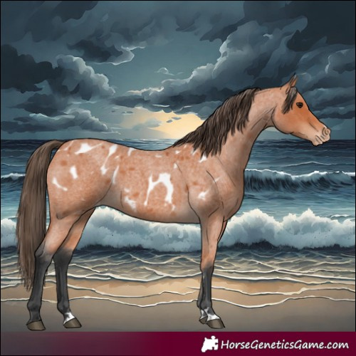 Horse Color:Bay Roan Blanket 
