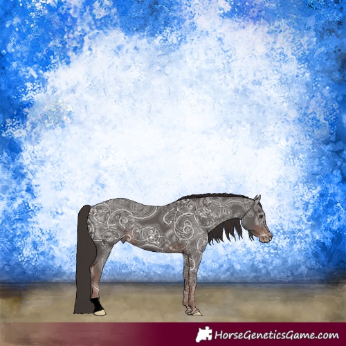 Horse Color:Liver Chestnut Ice 