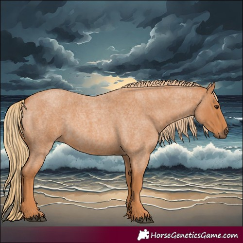 Horse Color:Red Roan 