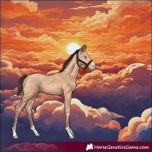 Horse Color:Amber Champagne 