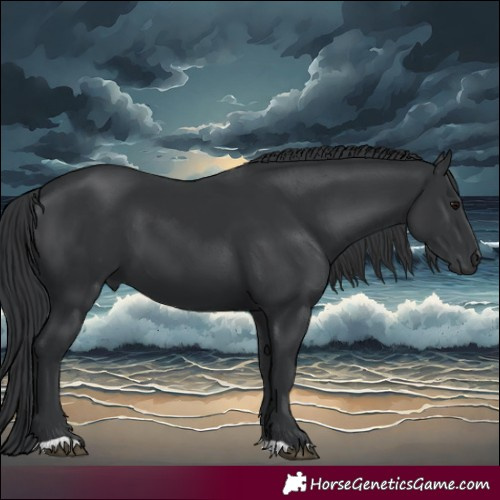 Horse Color:Black 