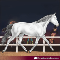 Horse Color:Black Frame