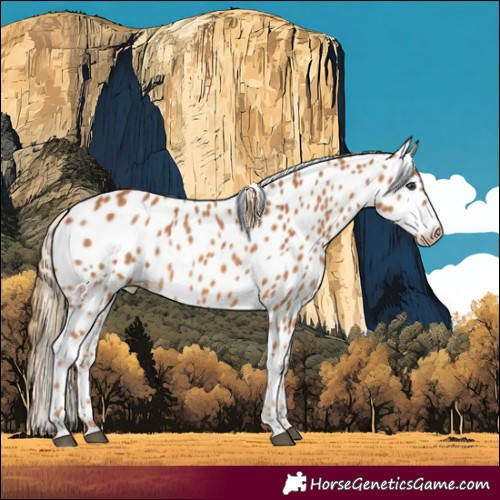 Horse Color:Chestnut Leopard 