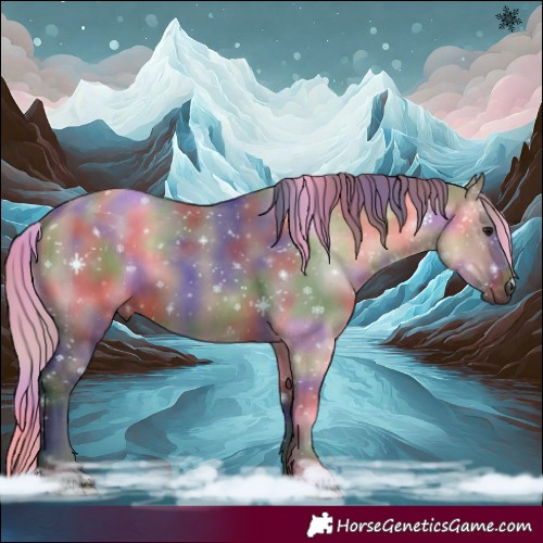 Horse Color:Nacre Brown Dun 