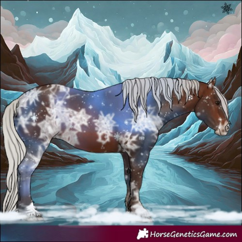 Horse Color:Silver Brown Ice