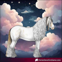 Horse Color:Buckskin Roan Dun Mushroom Tobiano Frame Leopard 