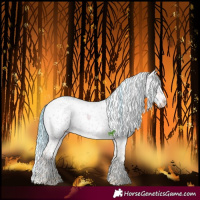 Horse Color:Watercolor Chocolate Bay Ice Onyx Mushroom Sabino 