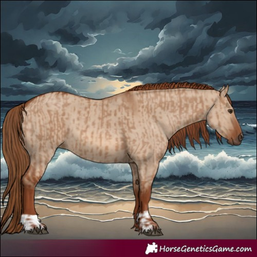 Horse Color:Red Dun  and Red Dun 