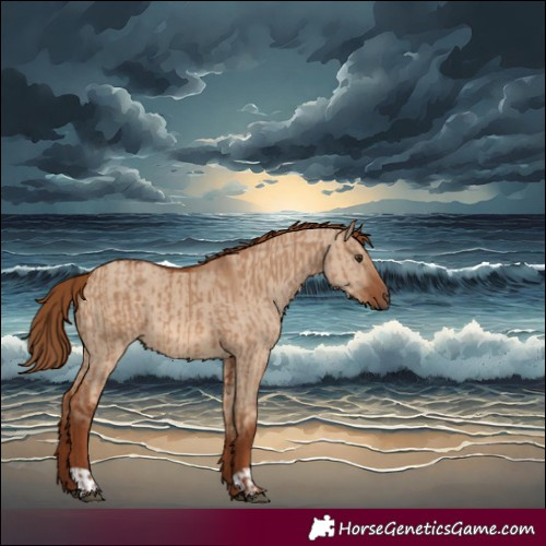 Horse Color:Red Dun  and Red Dun 