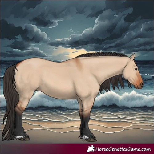 Horse Color:Bay Dun