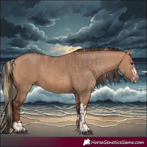 Horse Color:Red Dun and Bay Dun