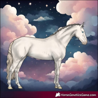 Horse Color:Perlino Dun 