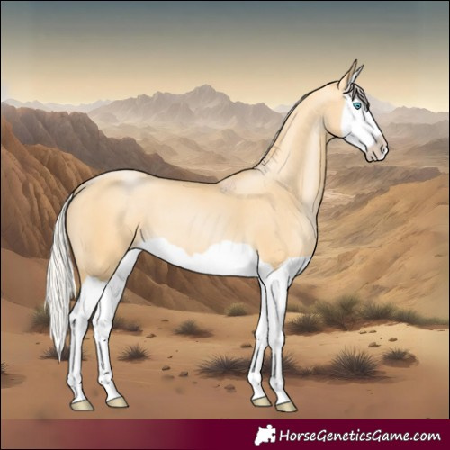 Horse Color:Palomino Pearl Splash 