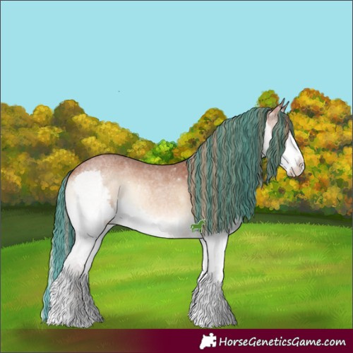 Horse Color:Painted White Spotted Red Onyx Roan Splash 