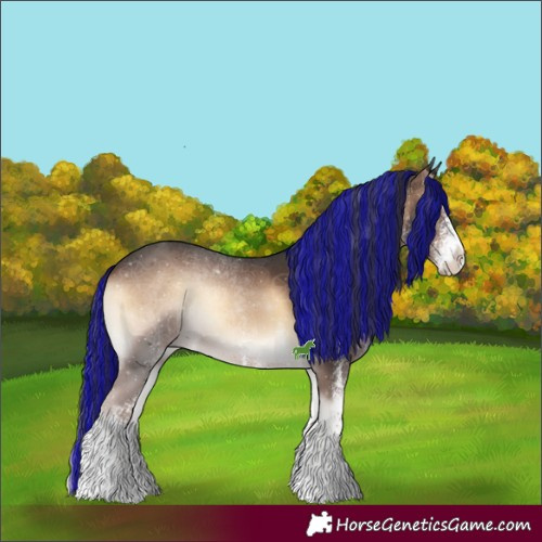 Horse Color:Painted White Spotted Liver Red Onyx 