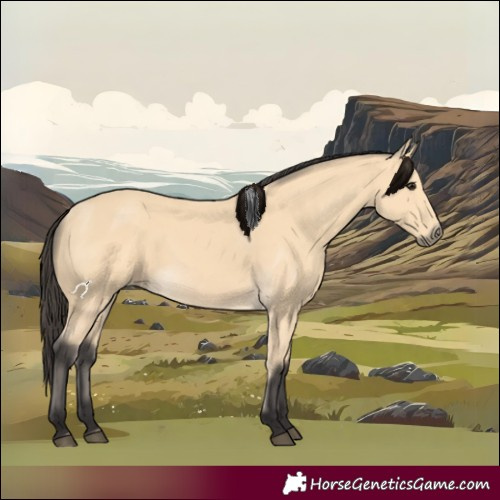 Horse Color:Buckskin