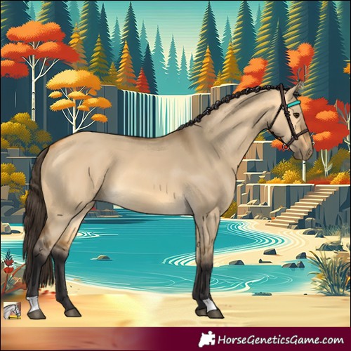 Horse Color:Buckskin Dun